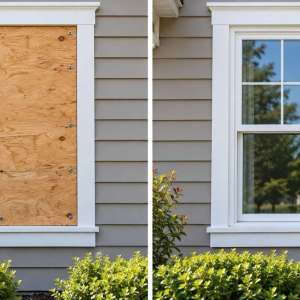24/7 Emergency <br/> Board-Up Services by Glass Masters
